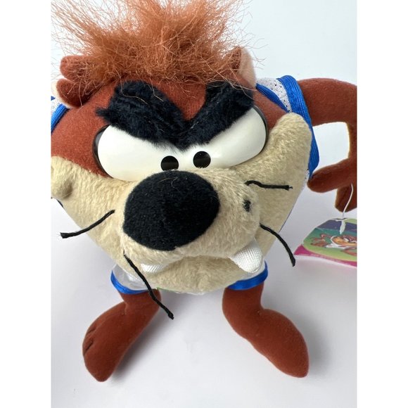 Vintage 1996 Warner Bros Space Jam Looney Tunes Taz 8" - Picture 2 of 6